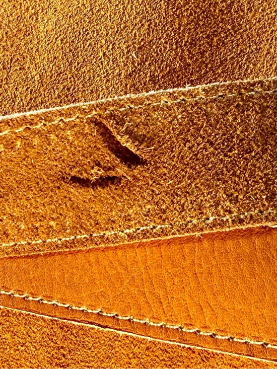 Boho Fringe Suede Backpack with Floral Embroidery - Brown main image 6